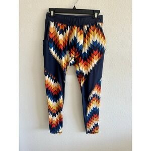 Matador Meggings Mens Leggings Modesty Pad Compression Tights Pockets Sz M